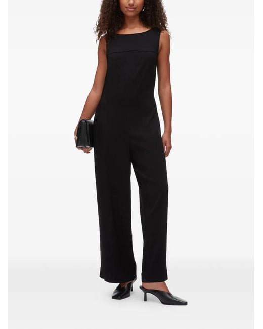 3.1 Phillip Lim Black Button Panel Jumpsuit