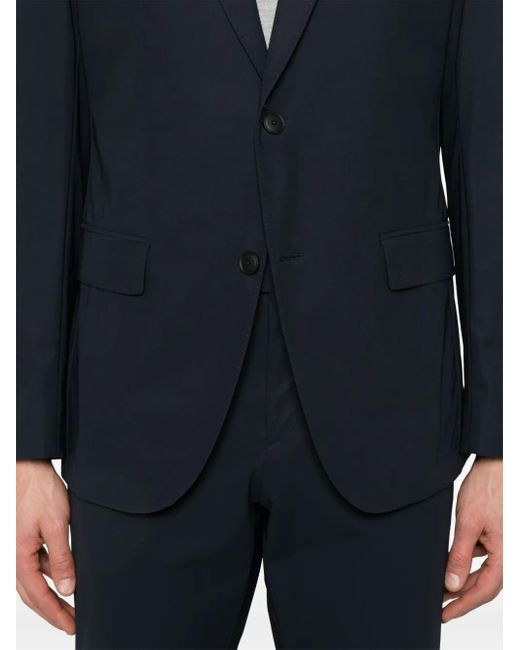 Boss Blue Single-Breasted Suit for men