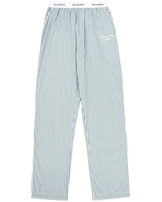 Pantalones de pijama Faubourg Sporty & Rich de color Blue