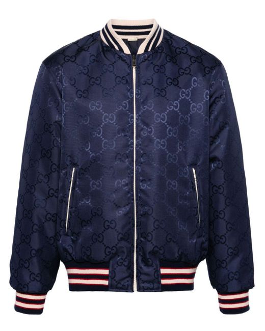 Gucci Blue Reversible Jacket for men