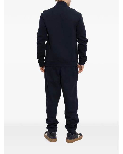 EA7 Blue Logo-Patch Tracksuit for men