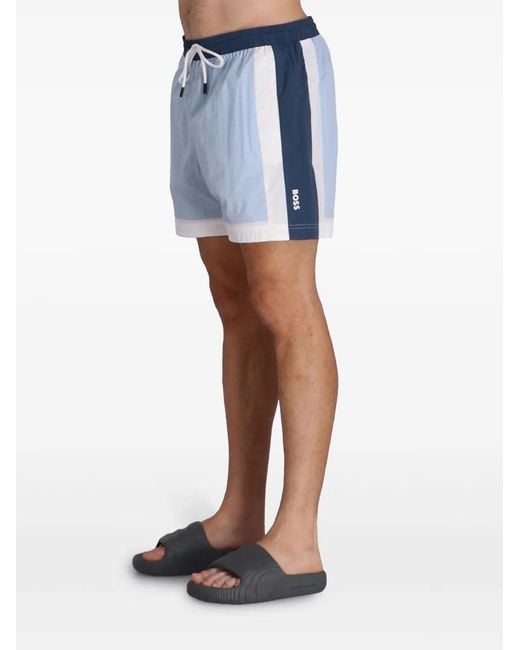 Boss Blue Remy Swim Shorts for men