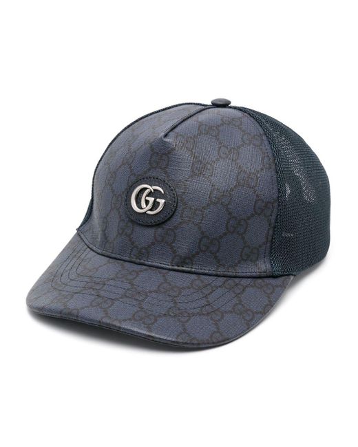 Gucci Baseballkappe Aus GG Supreme in Blue für Herren