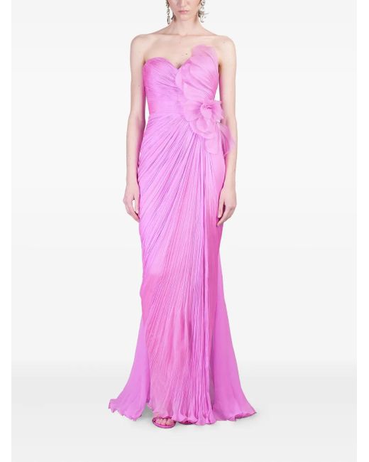 IRIS SERBAN Pink Lia Dress