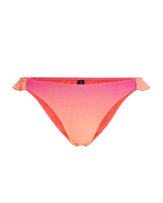 Bas De Bikini Échancré K/Signature Karl Lagerfeld en coloris Pink