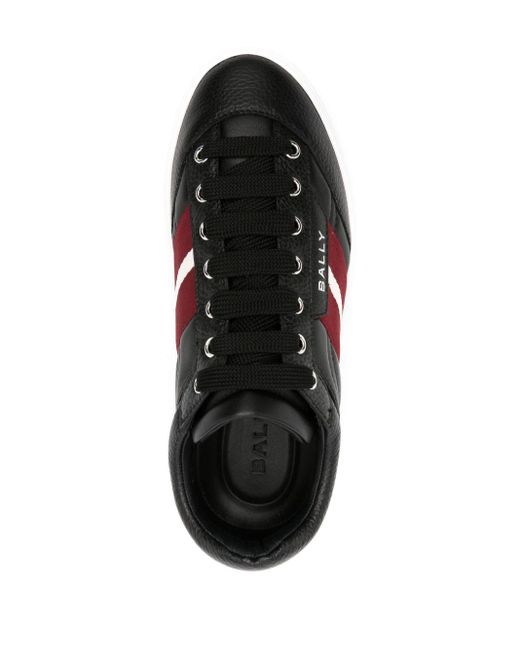 Bally Black Player Sneakers