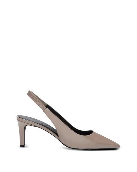 Furla White Essential Arch-Detail Pumps
