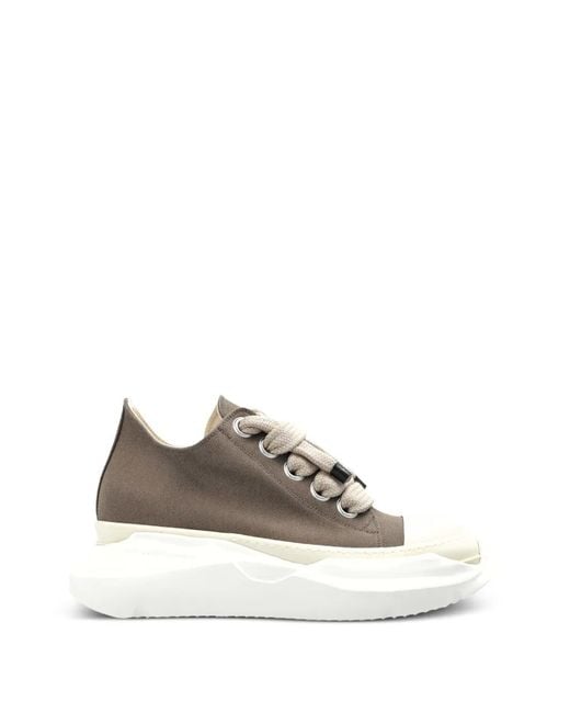 Rick Owens White Baskets Jumbolace Abstract for men