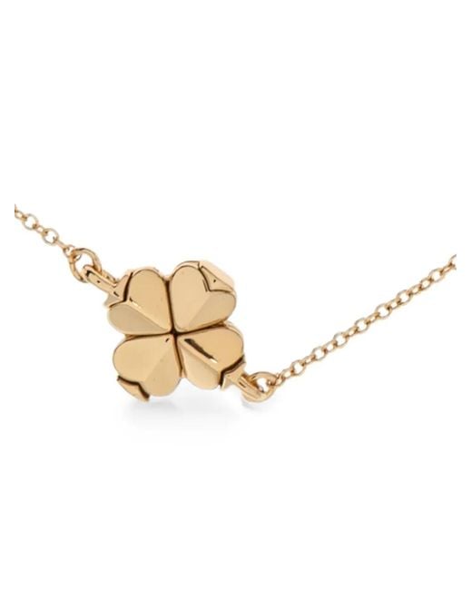 Kate Spade Metallic Clover Charm Bracelet