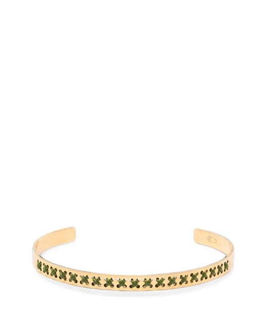 L'EIGHT STUDIO Metallic Cross-Motif Bracelet