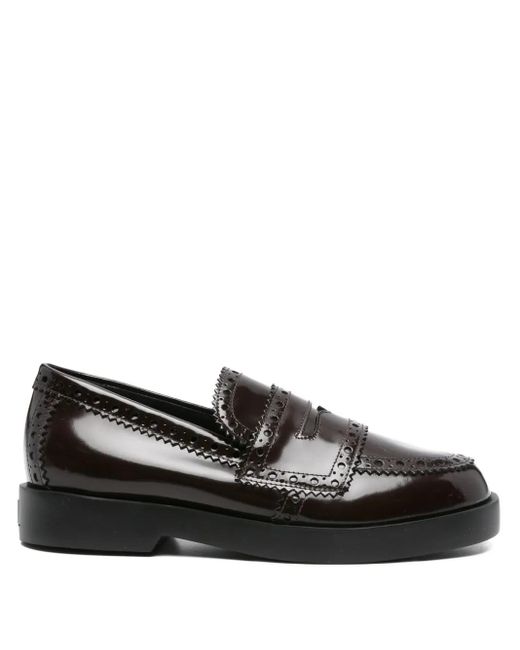 Agl Attilio Giusti Leombruni Black Andrea Loafers
