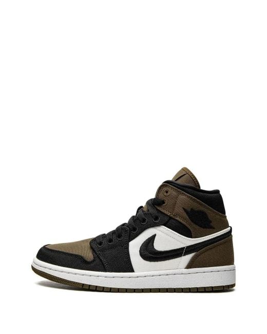 Baskets Montantes Air 1 Nike en coloris Black