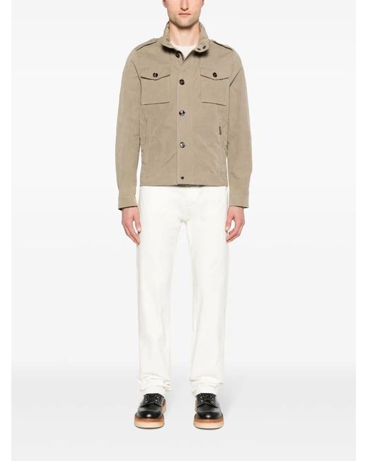 Moorer Natural Baraldi-S1 Cotton Jacket for men