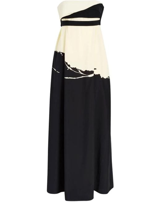 Proenza Schouler Black Ophelia Maxi Dress