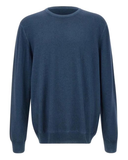 メンズ Gran Sasso Wool Jumper Blue