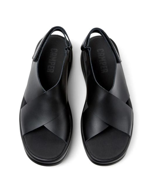 Camper Black Pelotas Flota Up Sandals