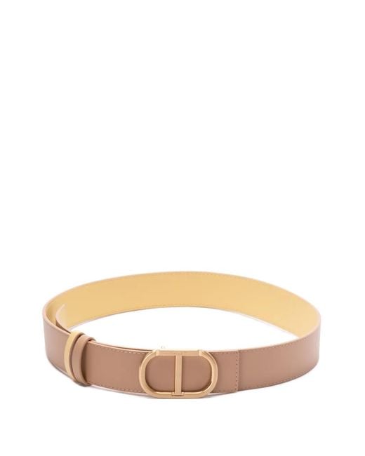 Twinset Brown Reversible Belt