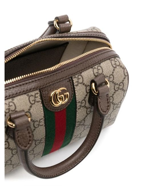 Gucci Brown Mini Ophidia Tote Bag