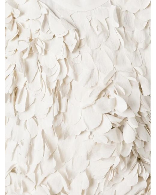 Brunello Cucinelli アップリケ トップス Natural