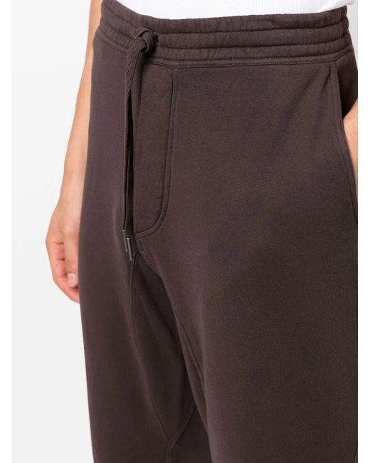 Tom Ford Brown Drawstring Cotton Track Pants for men