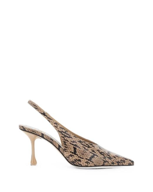 Jimmy Choo White Isa 80 Pumps