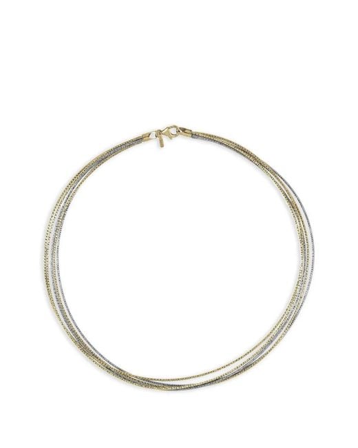 Desmo Metallic Spring Line Necklace