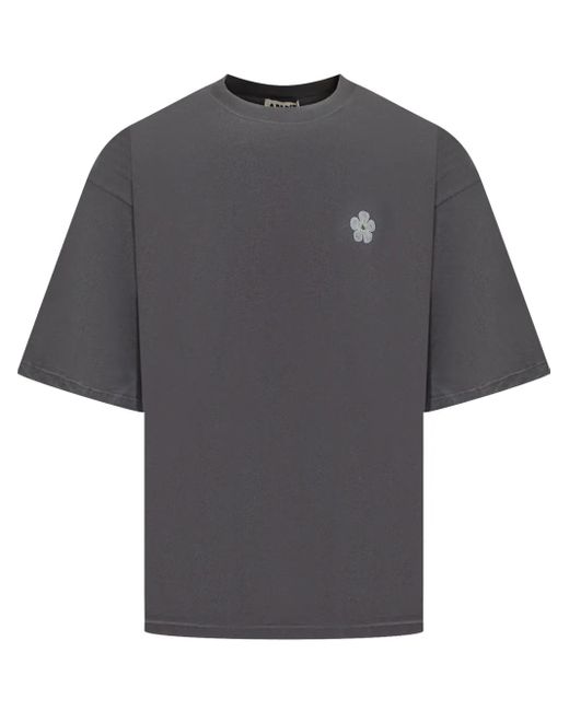 A PAPER KID T-Shirt Met Logoprint in het Gray voor heren