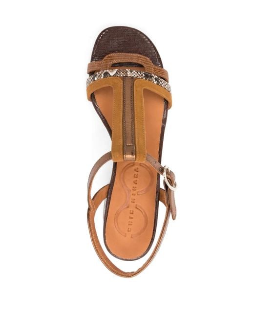 Chie Mihara Brown 60Mm Laluce Sandals