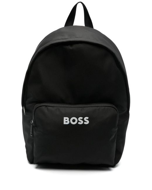 メンズ Boss Catch 3.0 ロゴアップリケ バックパック Black