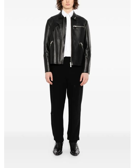 Givenchy Black Elasticated Trousers for men