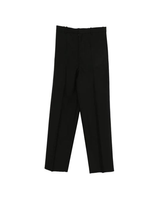 Jil Sander Black Pantalon À Taille Ceinturée for men