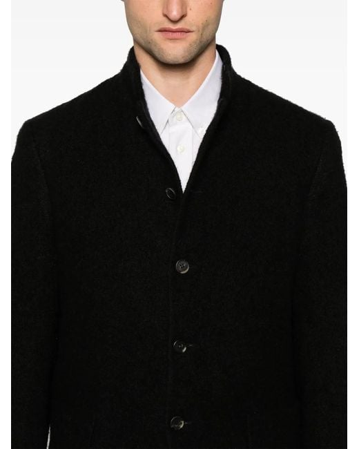 Gabriela Hearst Black Obi Brushed Single-Breasted Blazer for men