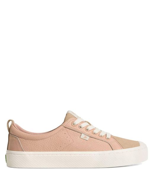 CARIUMA Pink Oca Low-top Suede Sneakers