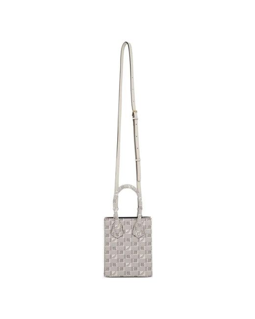 Moreau White Suite Bb Leather Mini Bag