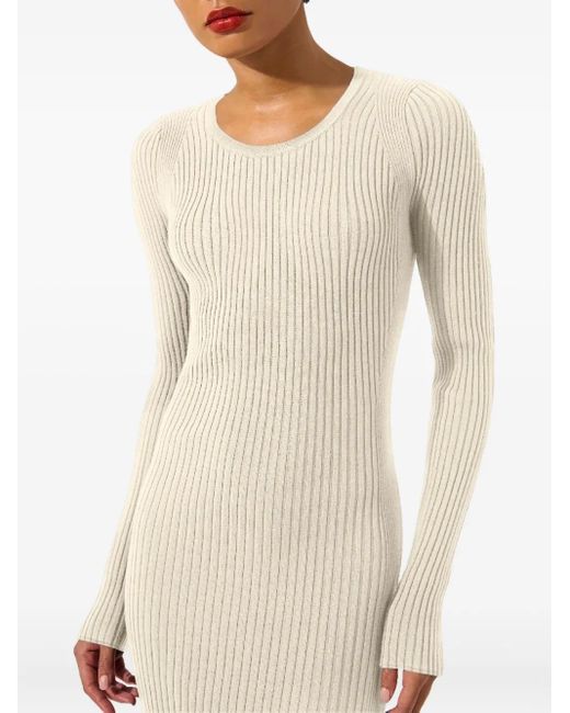 open lace back dress Wolford Merino Rib String Bodysuit