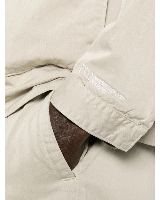 Veste À Patch Logo Massimo Osti Studio pour homme en coloris White