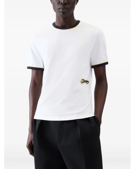 Jacquemus White The Gio T-Shirt for men