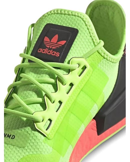 Adidas Green Nmd_R1 V2 "Watermelon" Sneakers for men