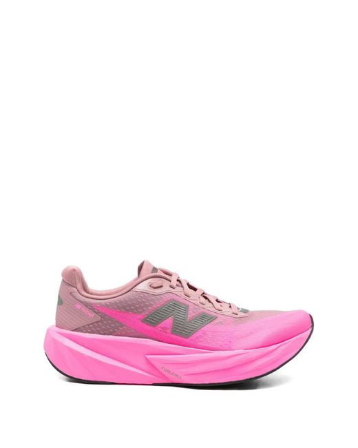 New Balance Pink Fuelcell Rebel V5 Performance Sneakers