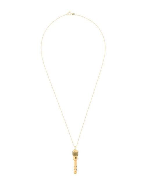 True Rocks White 'Jack Plug' Pendant