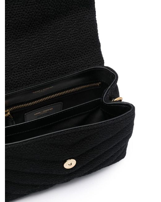Mini sac à bandoulière Toy Loulou Saint Laurent en coloris Black