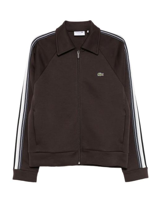 Giacca Con Applicazione Logo di Lacoste in Brown da Uomo