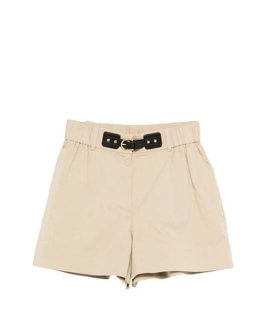 Maje Natural Cotton Shorts