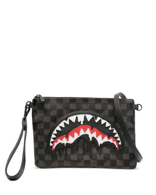 Sprayground Black Dripping Sharks for men