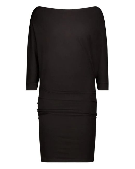 MARCELLA Black Julia Midi Dress