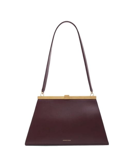 Anine Bing Purple Anine Bag Smooth Leather