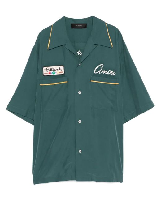 メンズ Amiri Billiards Club シャツ Green