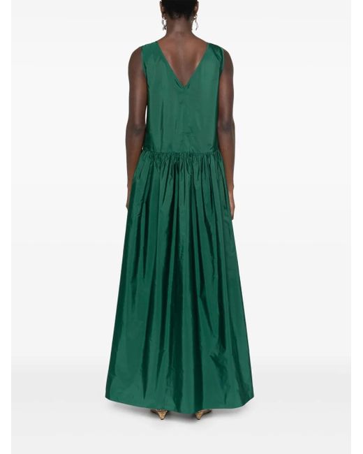 Max Mara Kabala Maxi Dress in Green | Lyst Max Mara Kabala Maxi Dress in Green | Lyst