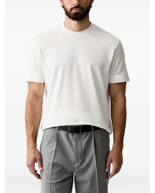 Joop! White Crew-Neck T-Shirt for men