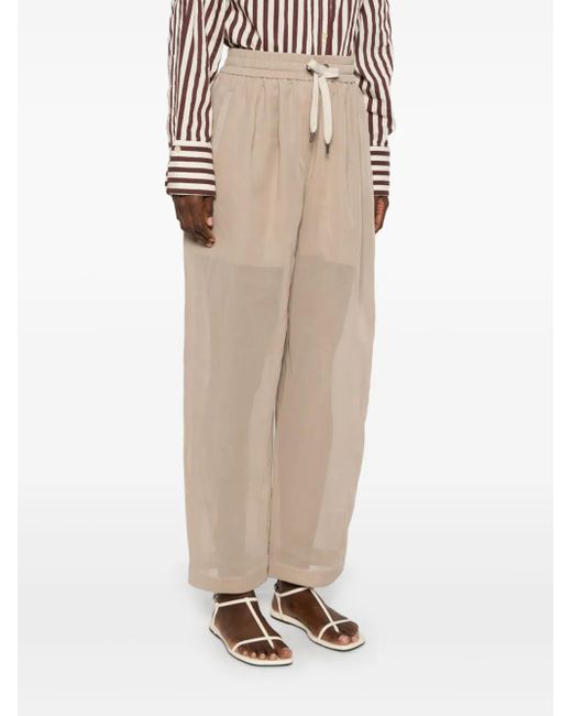 Brunello Cucinelli Natural Pants